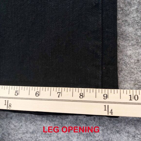 Wrangler Women’s Black Jeans Size 16P High Rise Bootcut Stretch Classic Fit - Picture 7 of 12